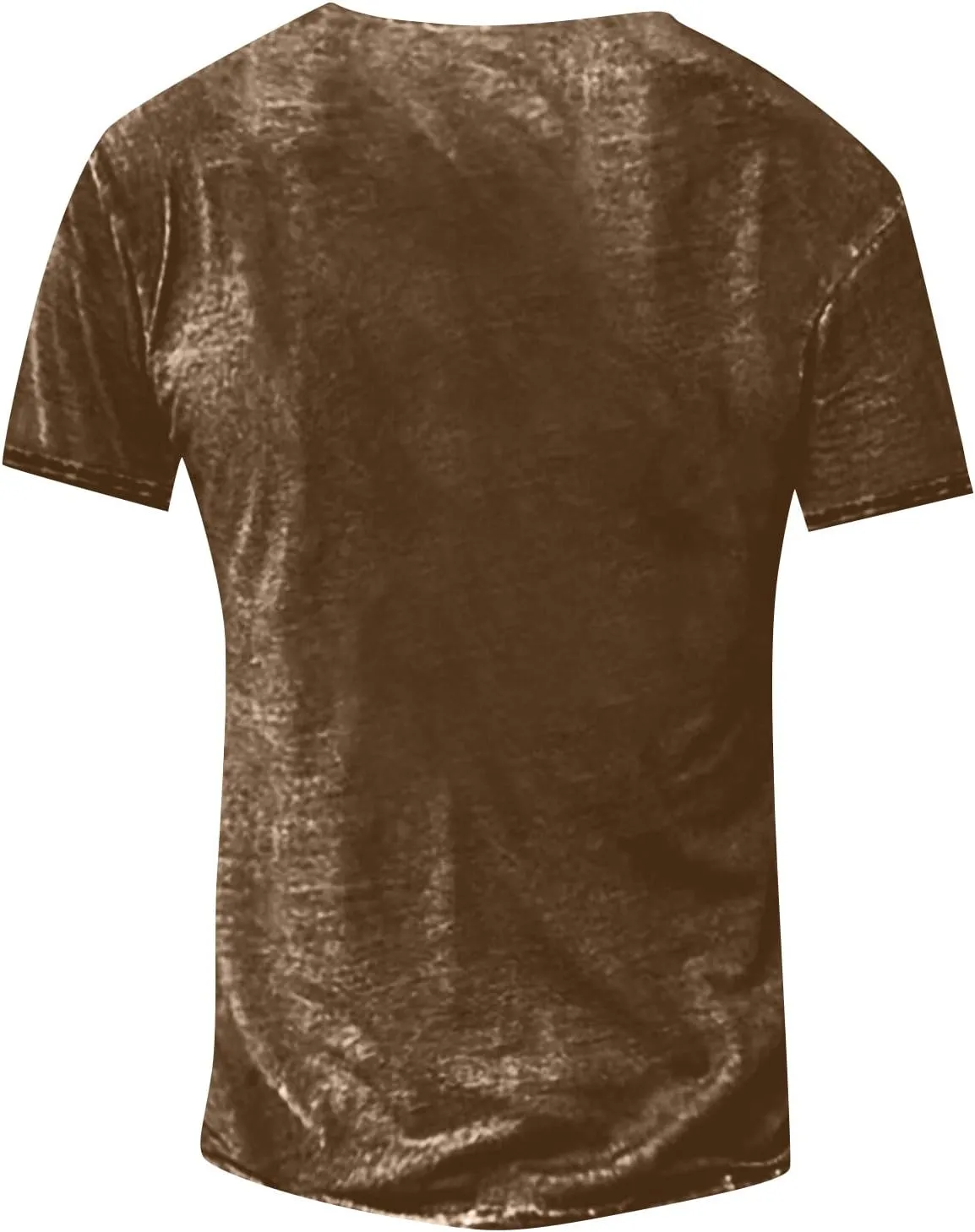 GOFULY Mens Henley Short Sleeve T-Shirt Summer T Shirts Design V Neck Button Down Shirts 3D Graphic Print Tees