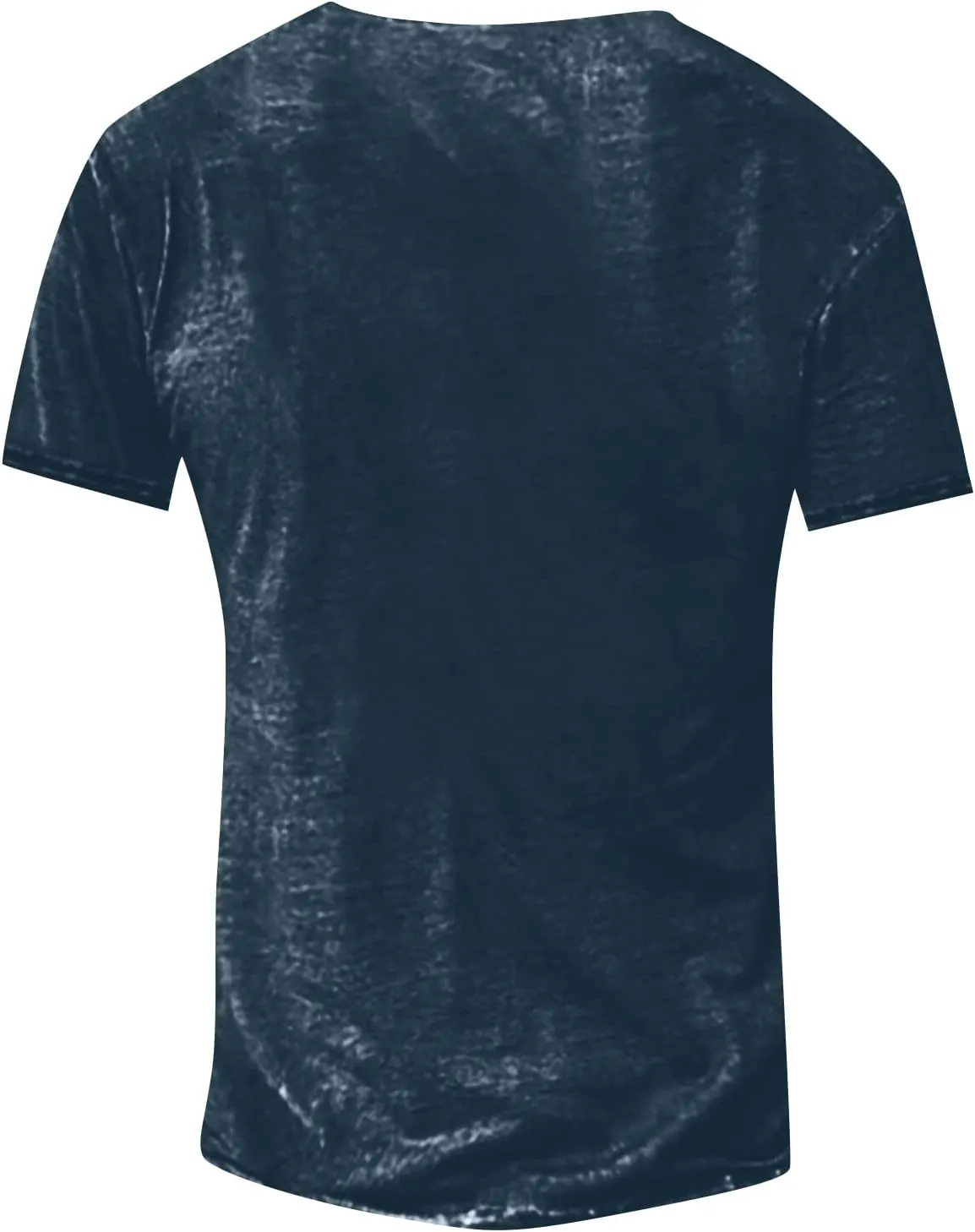 GOFULY Mens Henley Short Sleeve T-Shirt Summer T Shirts Design V Neck Button Down Shirts 3D Graphic Print Tees