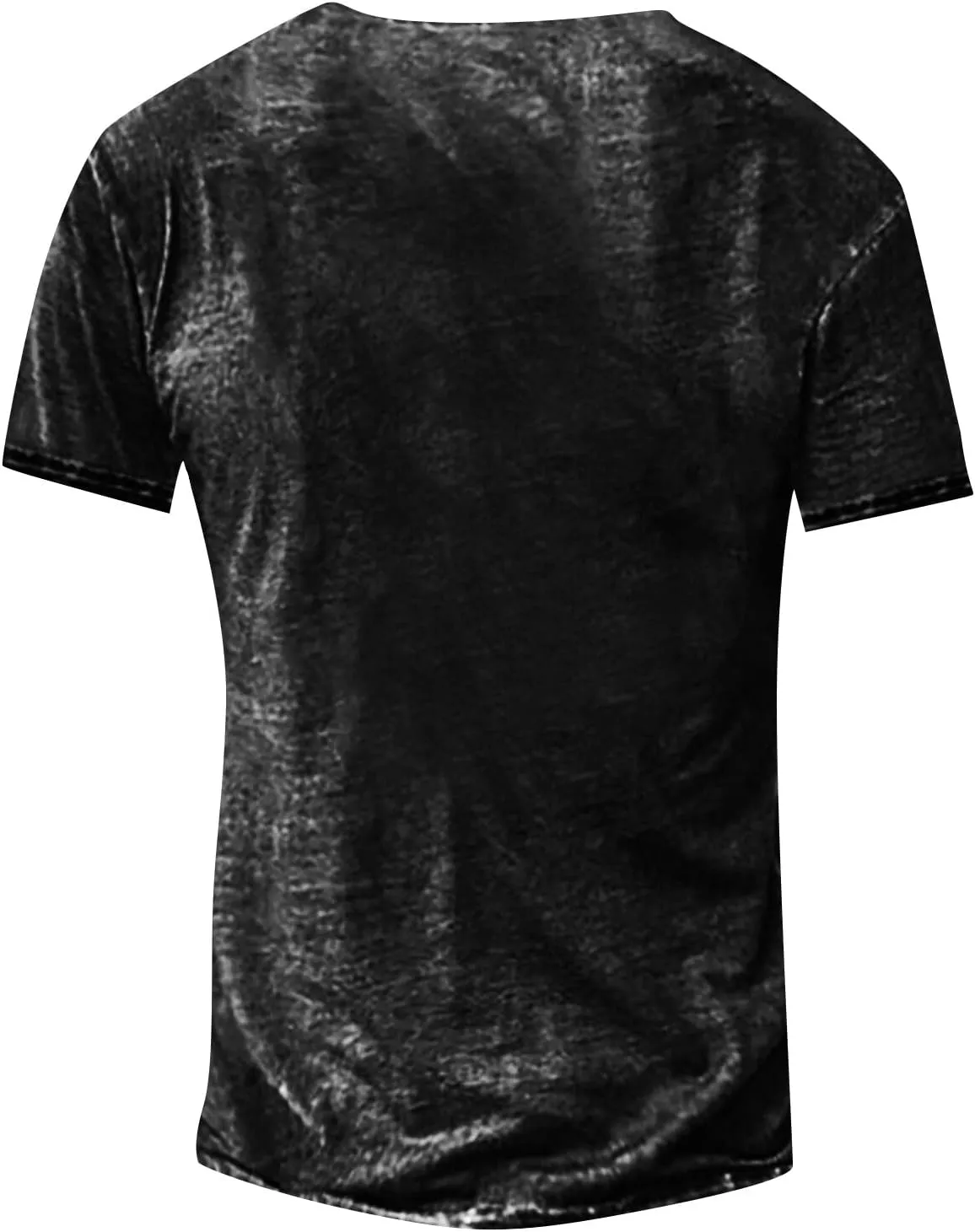 GOFULY Mens Henley Short Sleeve T-Shirt Summer T Shirts Design V Neck Button Down Shirts 3D Graphic Print Tees