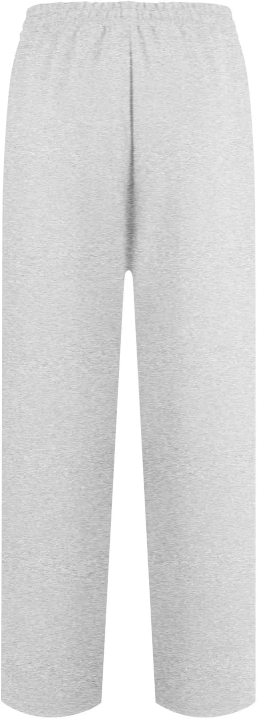 Gumipy Women Wide Leg Sweatpants Interior Drawstring High Waisted Baggy Joggers Trendy Lounge Pants Trousers with Pockets