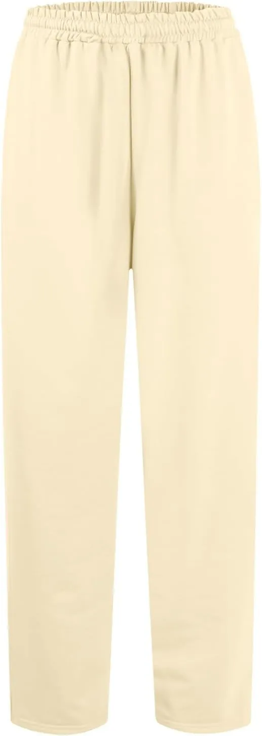 Gumipy Women Wide Leg Sweatpants Interior Drawstring High Waisted Baggy Joggers Trendy Lounge Pants Trousers with Pockets
