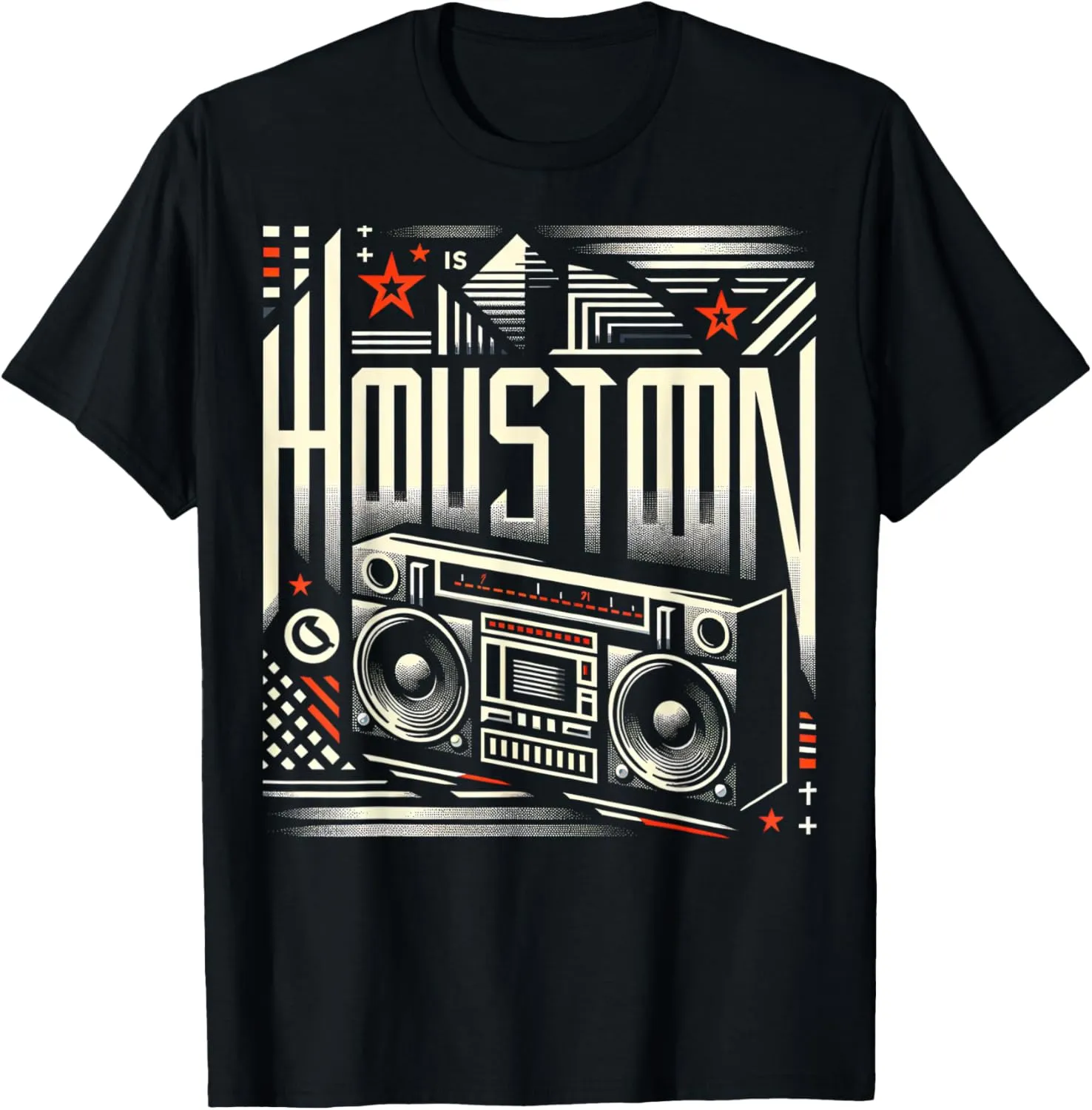 H-Town Retro | Cool Graphic Tee | Men Women S - 6XL Graphic T-Shirt
