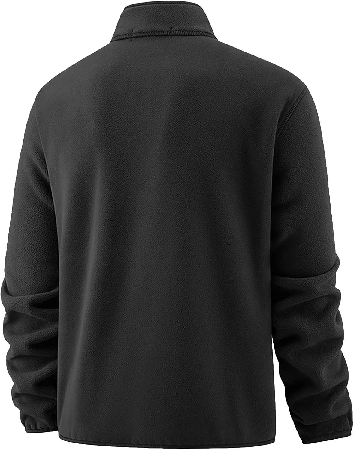 Half Zipper Sweatshirts for Men Stank Thick Sherpa Lined Pullovers Long Sleeve Warm Fleece Sweatshirts Fall Outfits