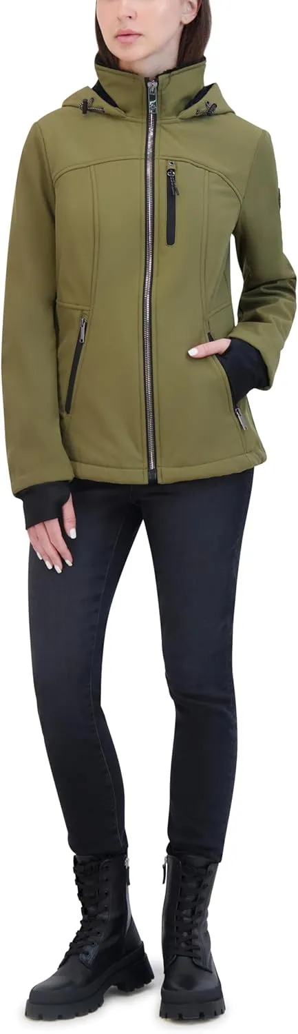 HFX Women's Lightweight Softshell Water Resistant Jacket