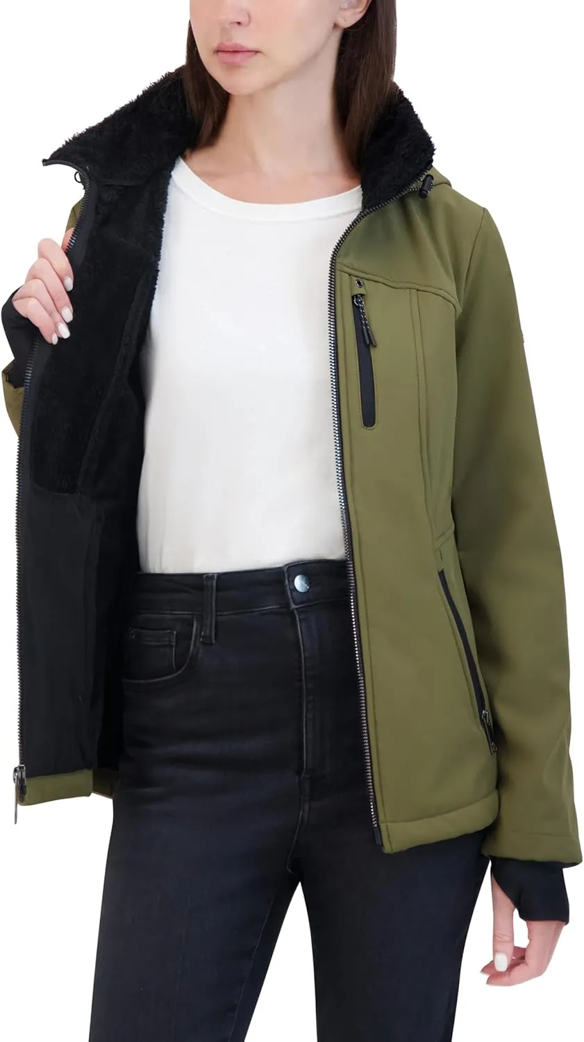 HFX Women's Lightweight Softshell Water Resistant Jacket