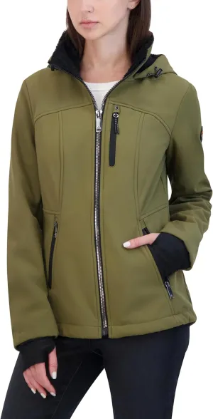 HFX Women's Lightweight Softshell Water Resistant Jacket