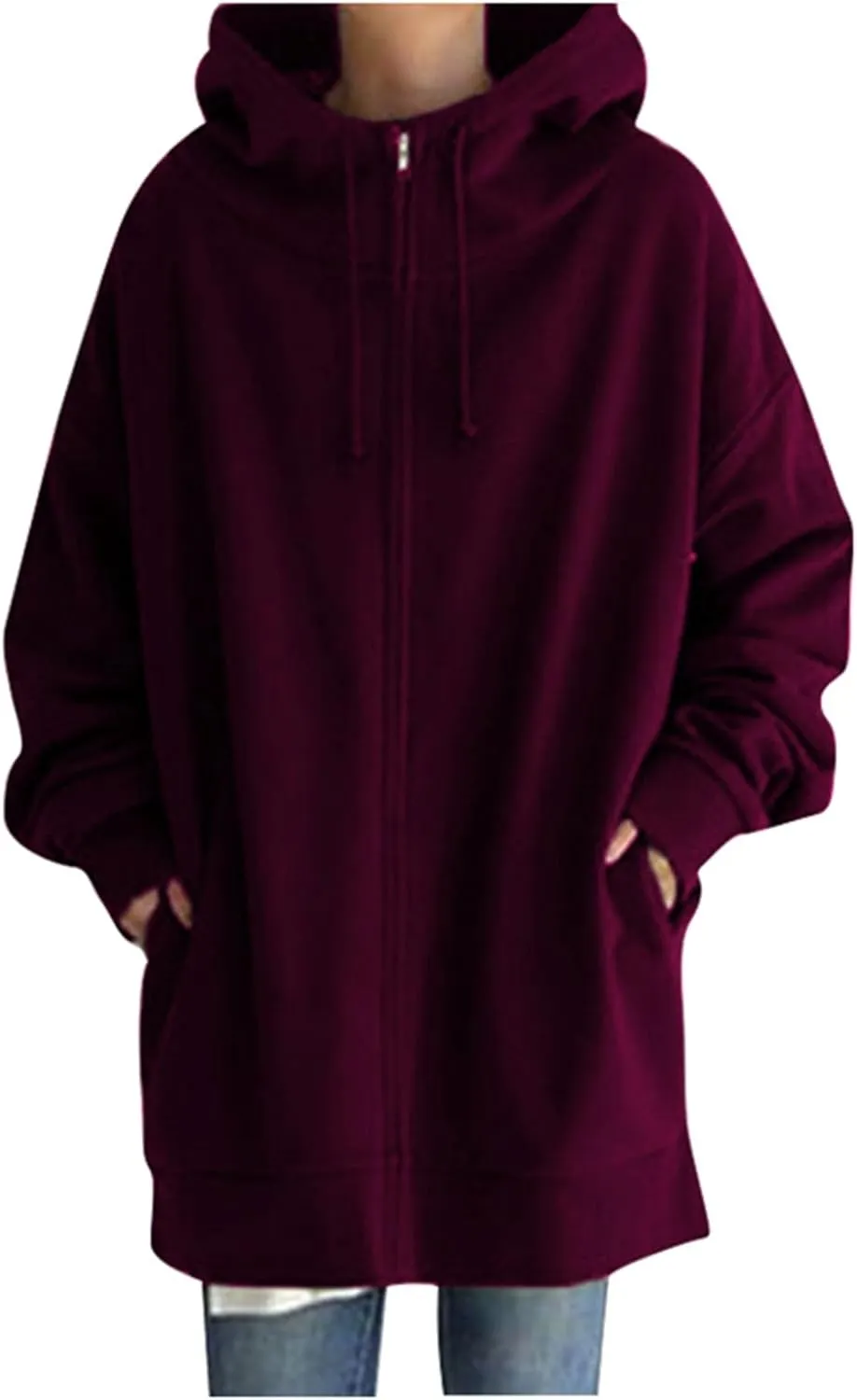 Hoodie Womens Womens Sweatshirts Half Zip Cropped Pullover Casual Quarter Zipper Hoodies Fall Outfits Clothes