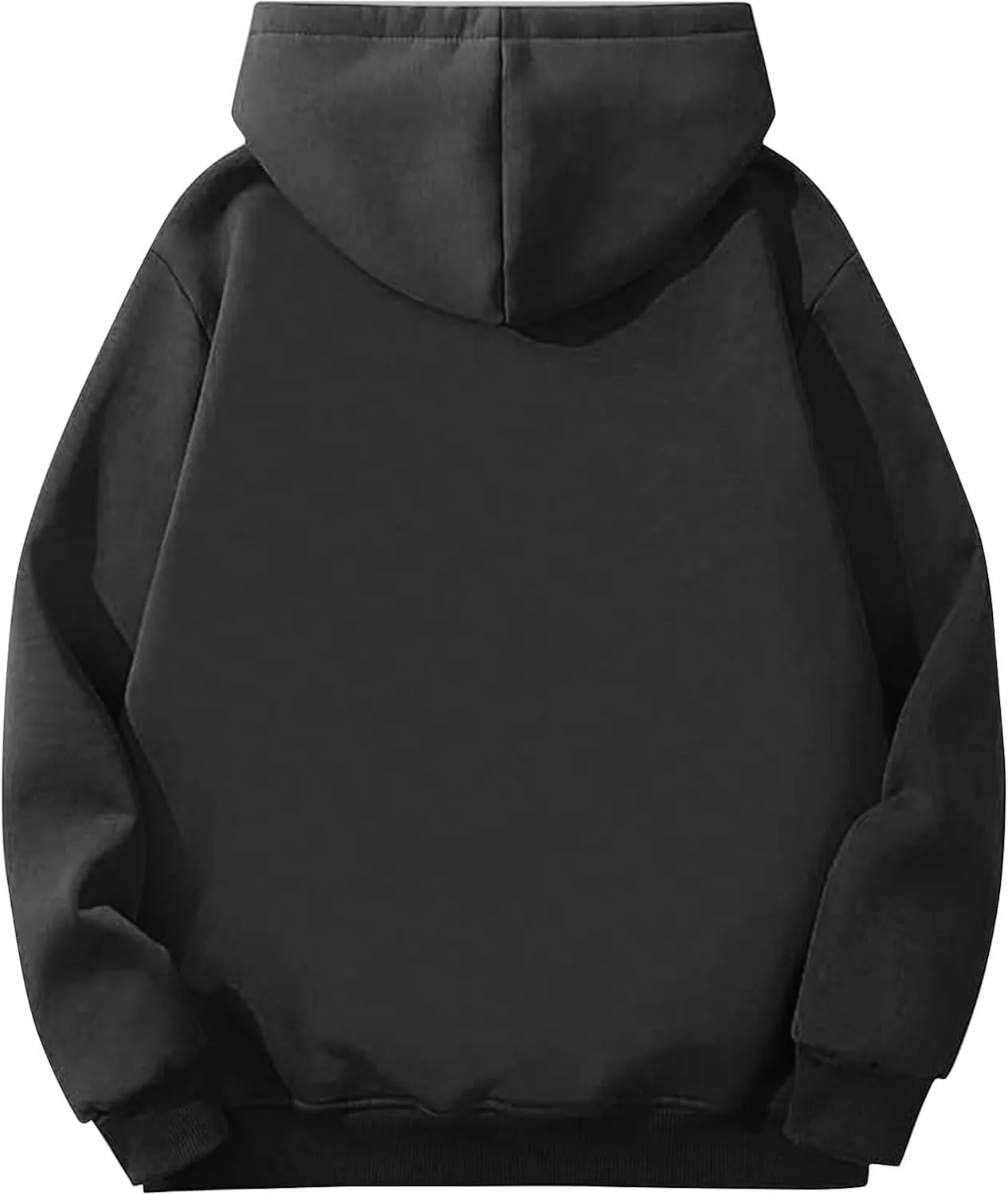 Hoodies For Men Sherpa Fleece Lined Sweatshirt Pullover Sweaters Winter Warm Hoodie With Pockets