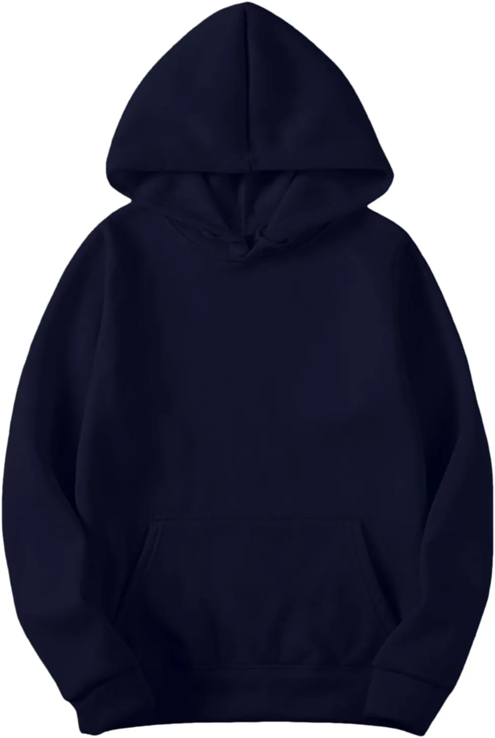 Hoodies For Women Plus Size Long Sleeve Drop Shoulder Casual Sweatshirt Solid Color Drawstring Fashion Sweatshirts