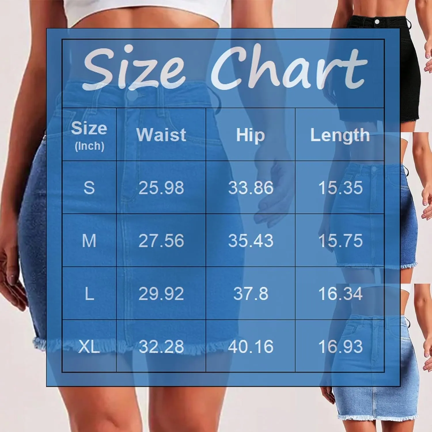 Jean Skirts for Women Denim High Waisted Short Mini Skirt Summer Casual Frayed Hem Cute Jeans Skirts 2025