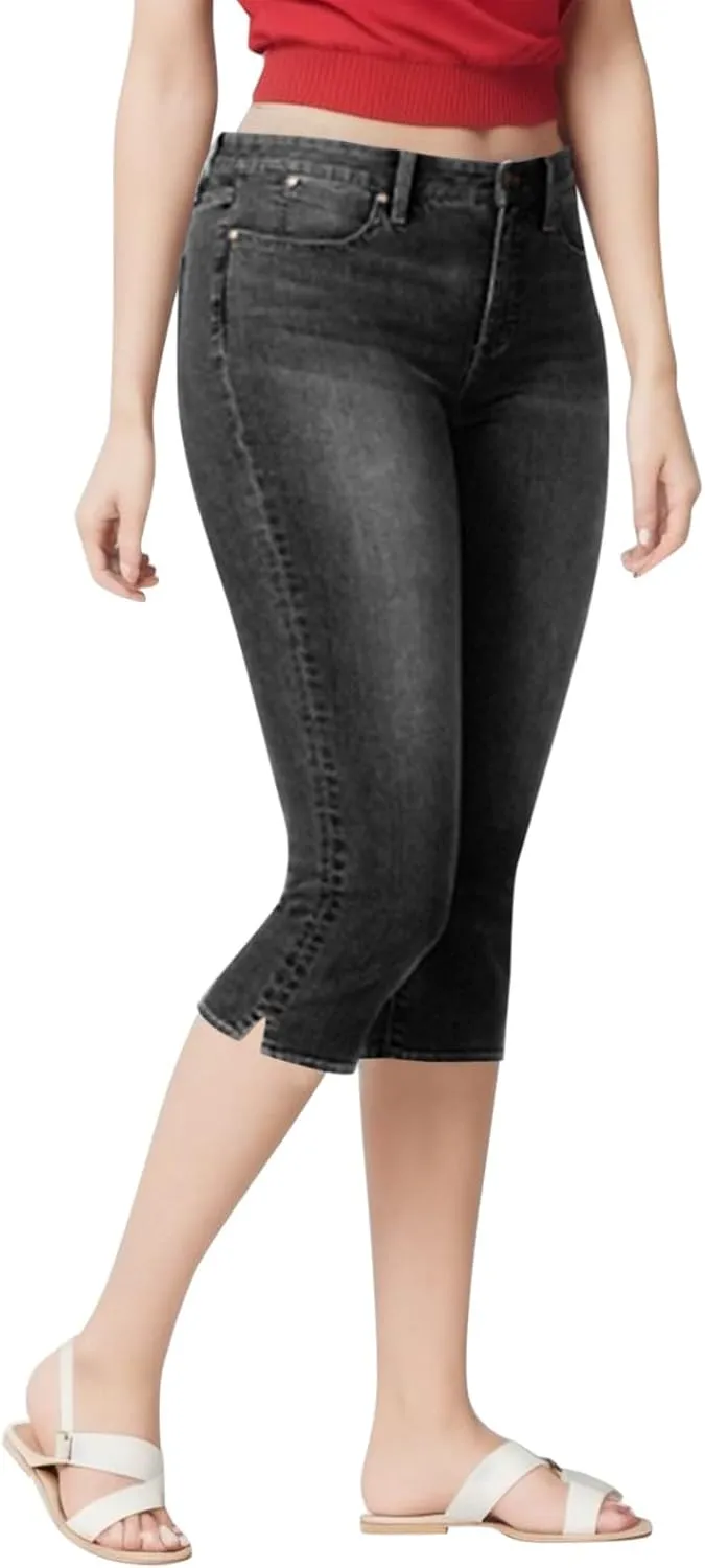 Jeans for Women 2023 Denim Calf Jeans Hight Jeans Stretch Length Waisted Slim Women Women's Jeans