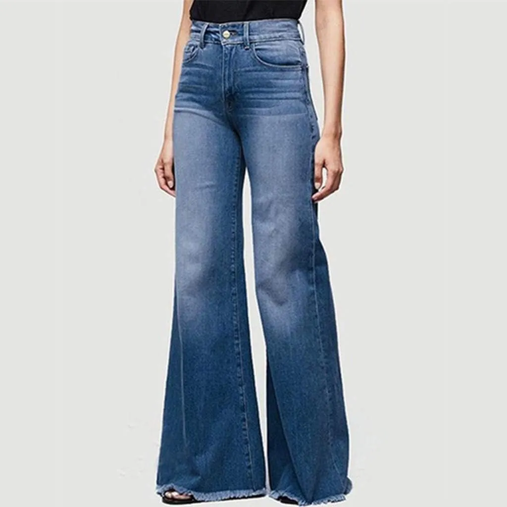 Jeans for Women 2023 Hight Waisted Wide Leg Denim Jeans Stretch Slim Pants Length Jeans