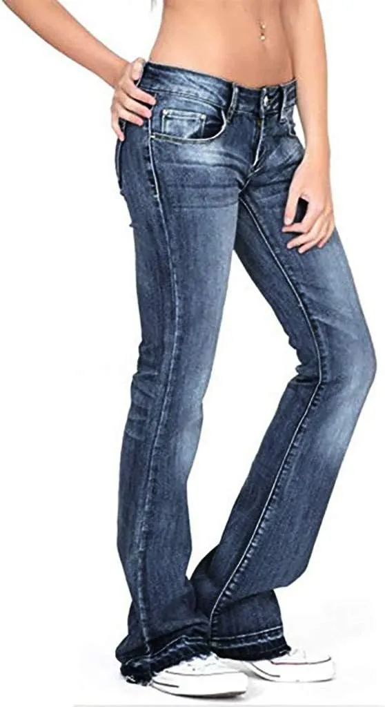 Jeans for Women Trendy Jeans Mid Womens Poket Lace Denim Casual Women's Jeans Jeans for Women Trendy Black Pants