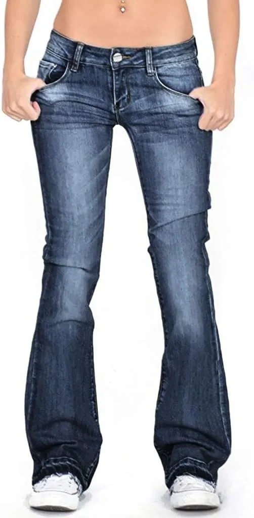 Jeans for Women Trendy Jeans Mid Womens Poket Lace Denim Casual Women's Jeans Jeans for Women Trendy Black Pants