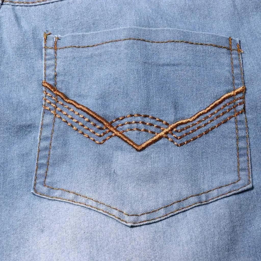 Jeans Up Trousers Womens Jeans Poket Pants Mid Casual Denim Lace Women's Jeans Jeans Womens Jeans Jeans