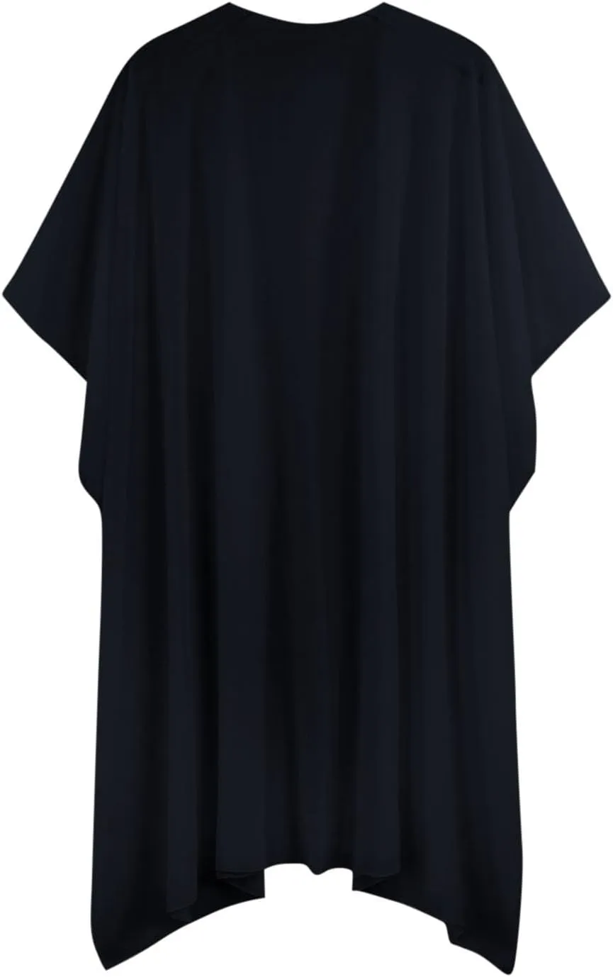JOAU Women's Cotton Linen Shirts Button Down Long Tunic Tops Summer Casual Long Sleeve Lapel Dressy Blouse Beach Cover Up