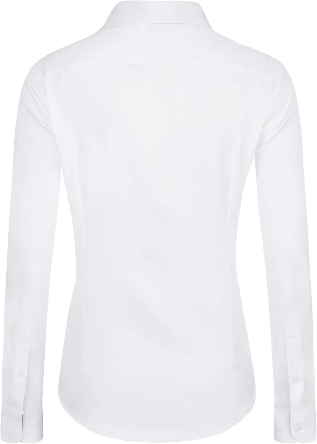 J.VER Womens Dress Shirts Long Sleeve Button Down Shirts Wrinkle-Free Solid Work Blouse