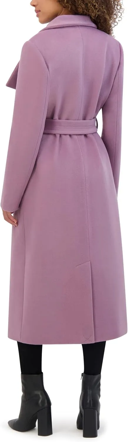 Kenneth Cole Women's Tweed Wool-Blend Coat