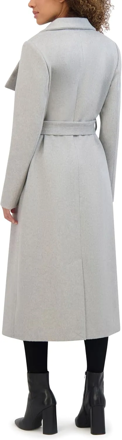 Kenneth Cole Women's Tweed Wool-Blend Coat