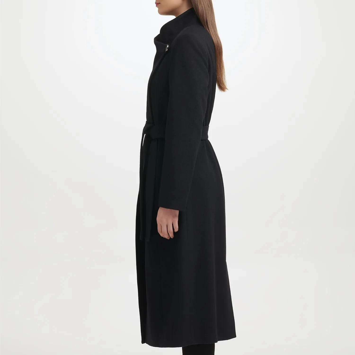 Kenneth Cole Women's Tweed Wool-Blend Coat