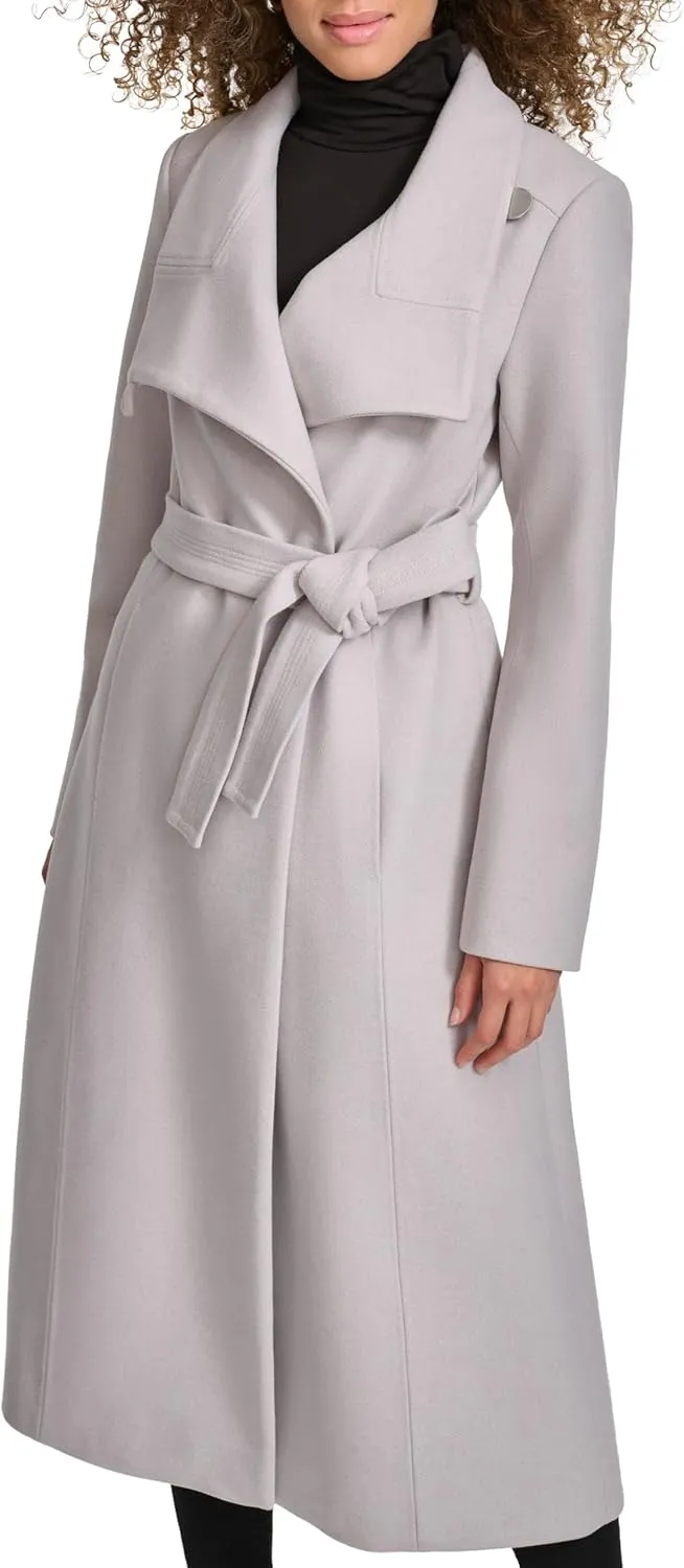 Kenneth Cole Women's Tweed Wool-Blend Coat