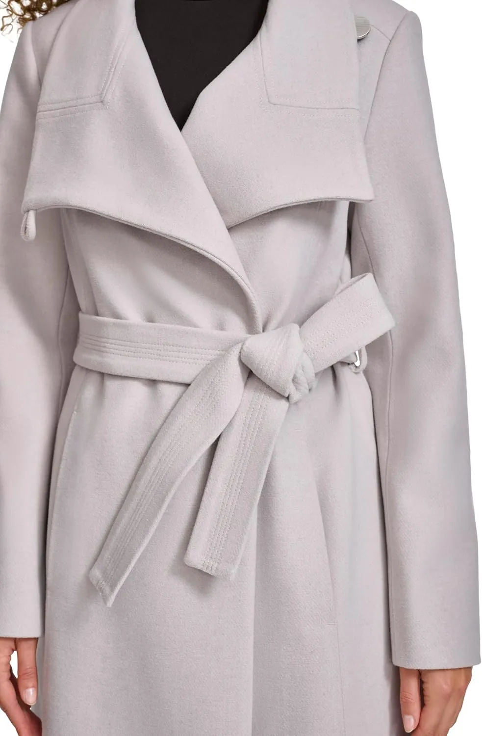 Kenneth Cole Women's Tweed Wool-Blend Coat