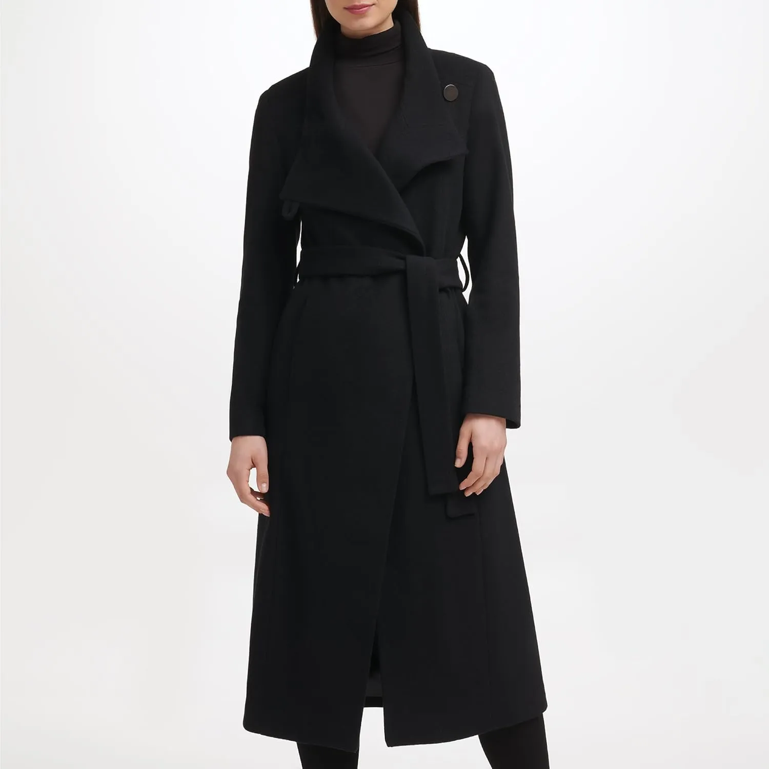 Kenneth Cole Women's Tweed Wool-Blend Coat