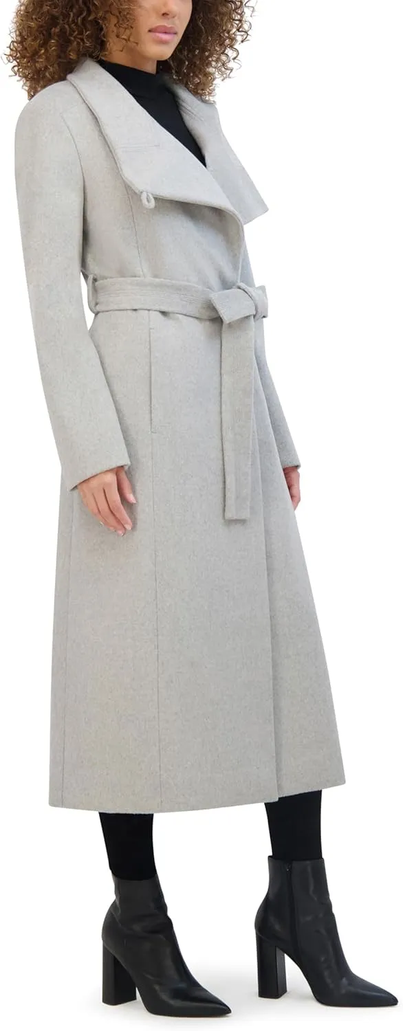 Kenneth Cole Women's Tweed Wool-Blend Coat