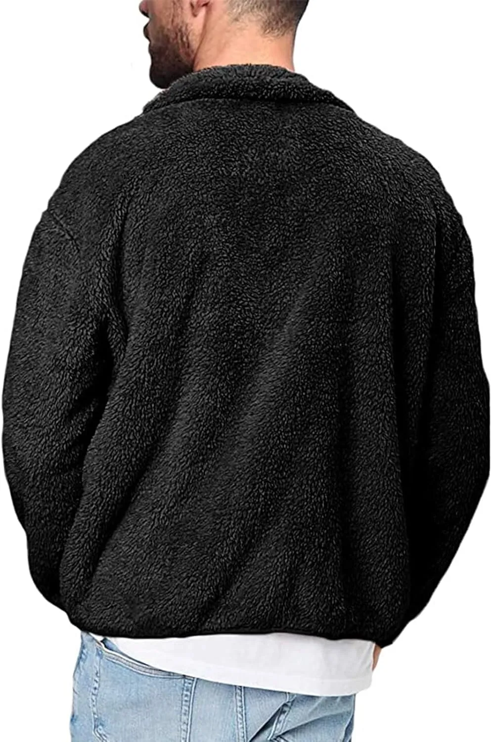 LCMTWX Winter Coats for Men Jacket Stand Collar Knitted Splice Sweater Coat Casual Cardigan Stylish Outwear Men's Thick