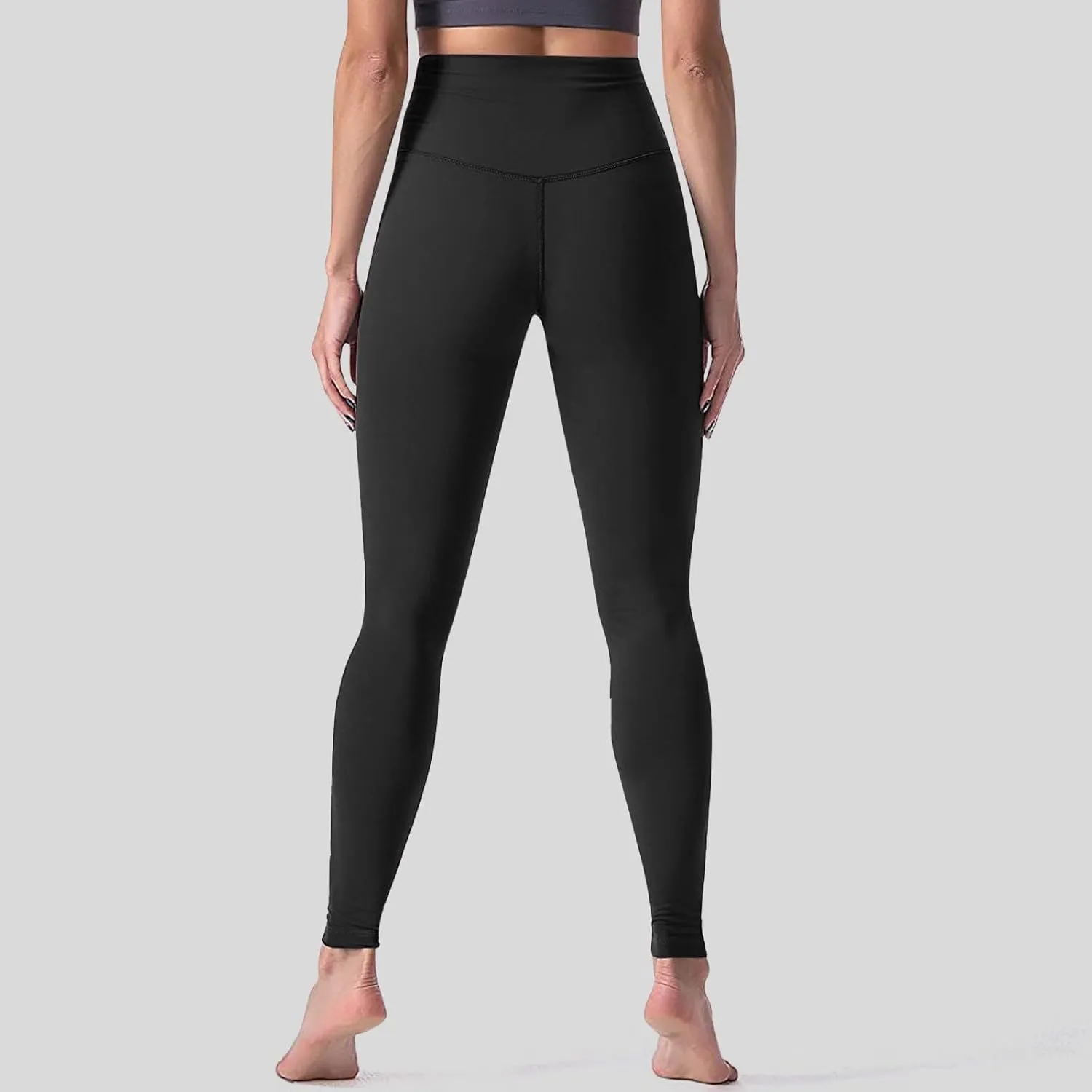 Leggings for Women Comfort Lightweight Yoga Pants with Pockets High Waisted Workout Leggings Baggy Womens