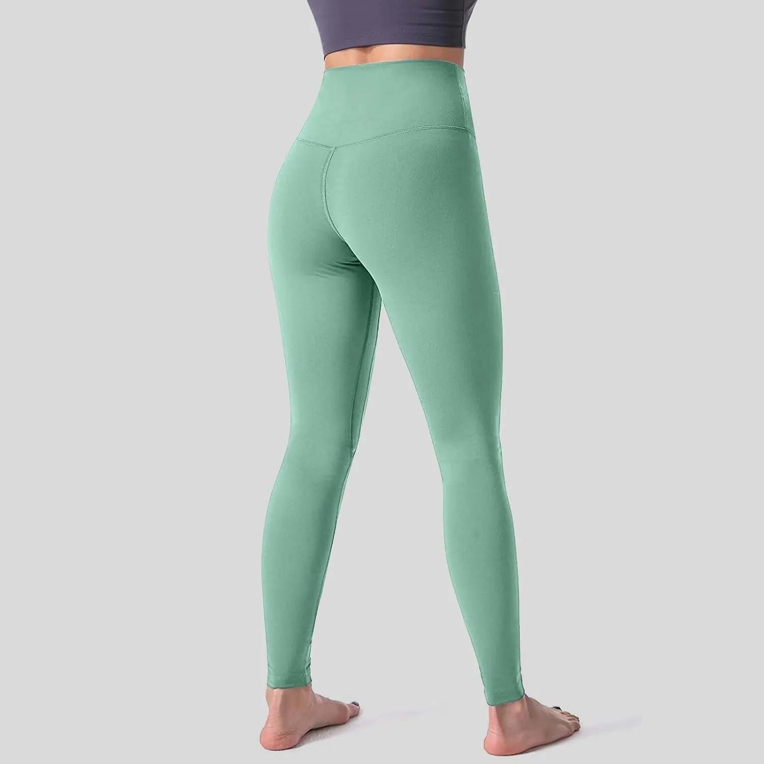Leggings for Women Comfort Lightweight Yoga Pants with Pockets High Waisted Workout Leggings Baggy Womens