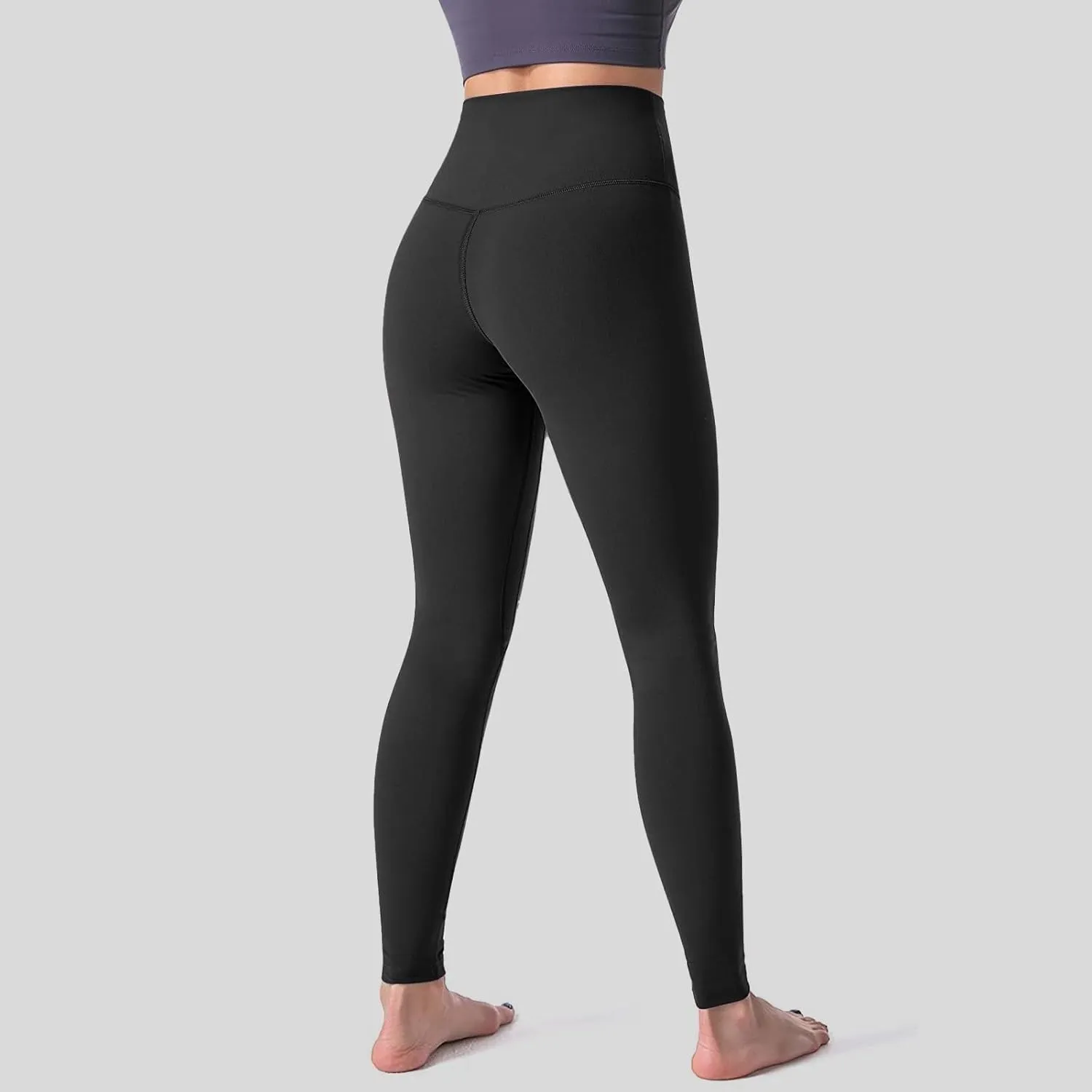 Leggings for Women Comfort Lightweight Yoga Pants with Pockets High Waisted Workout Leggings Baggy Womens