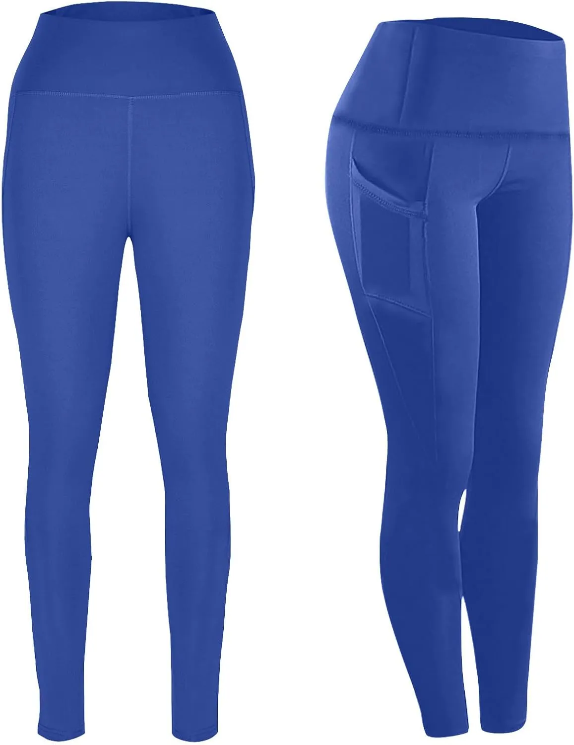 Leggings With Pockets For Women Comfortable And Stretchy Pants High Waisted Leggings Workout Plus Size Yoga Pants