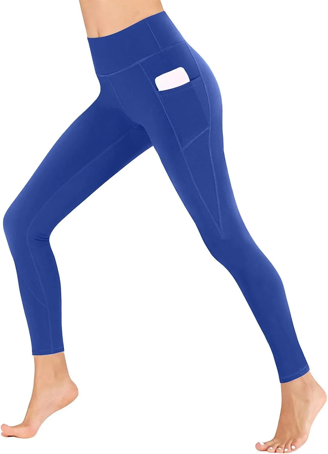 Leggings With Pockets For Women Comfortable And Stretchy Pants High Waisted Leggings Workout Plus Size Yoga Pants