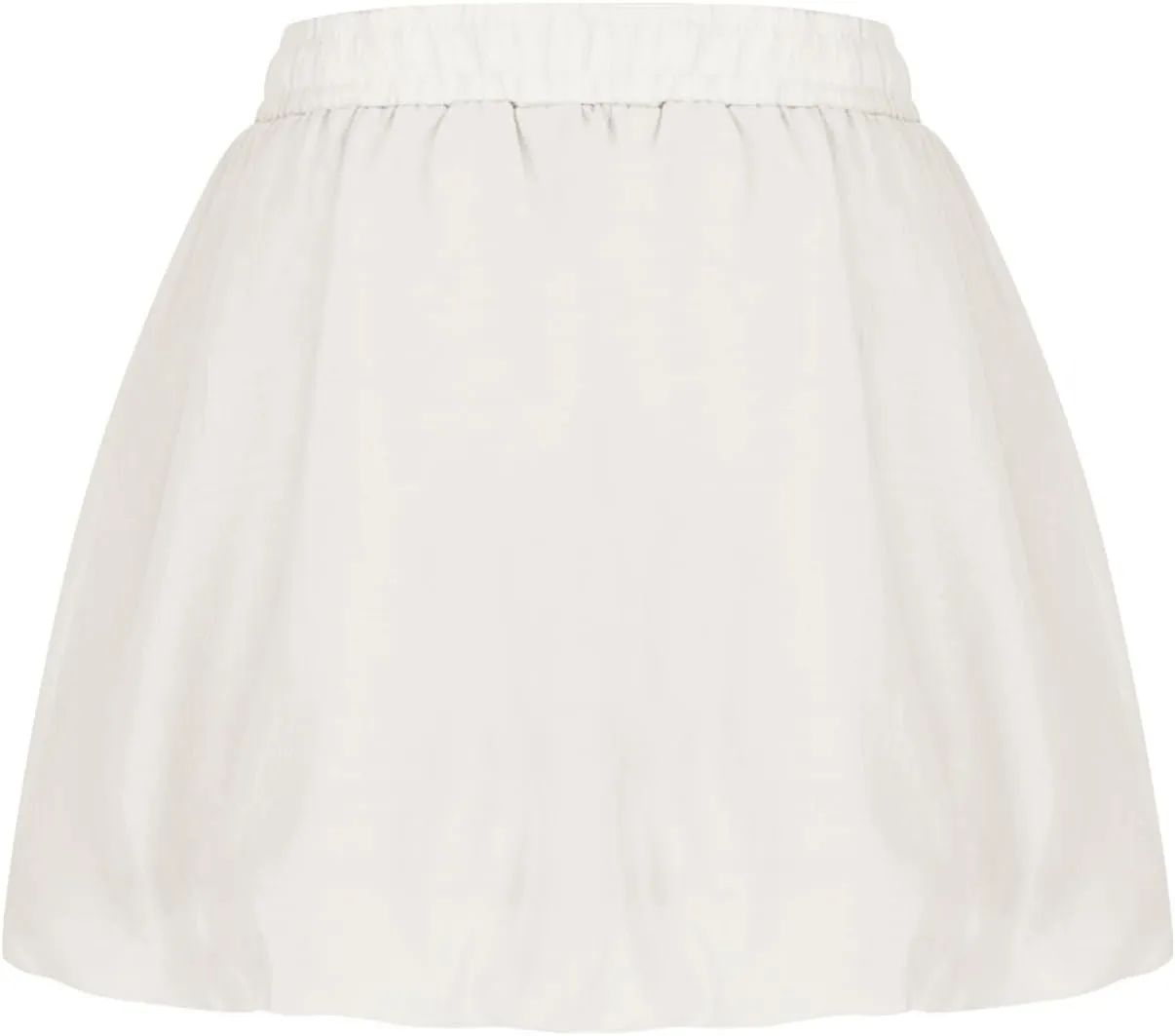 Lmdudan 2025 Bubble Skirt for Women Boho High Waisted Ruffled Cute Casual Dressy Mini Skirts Summer Going Out Skirts