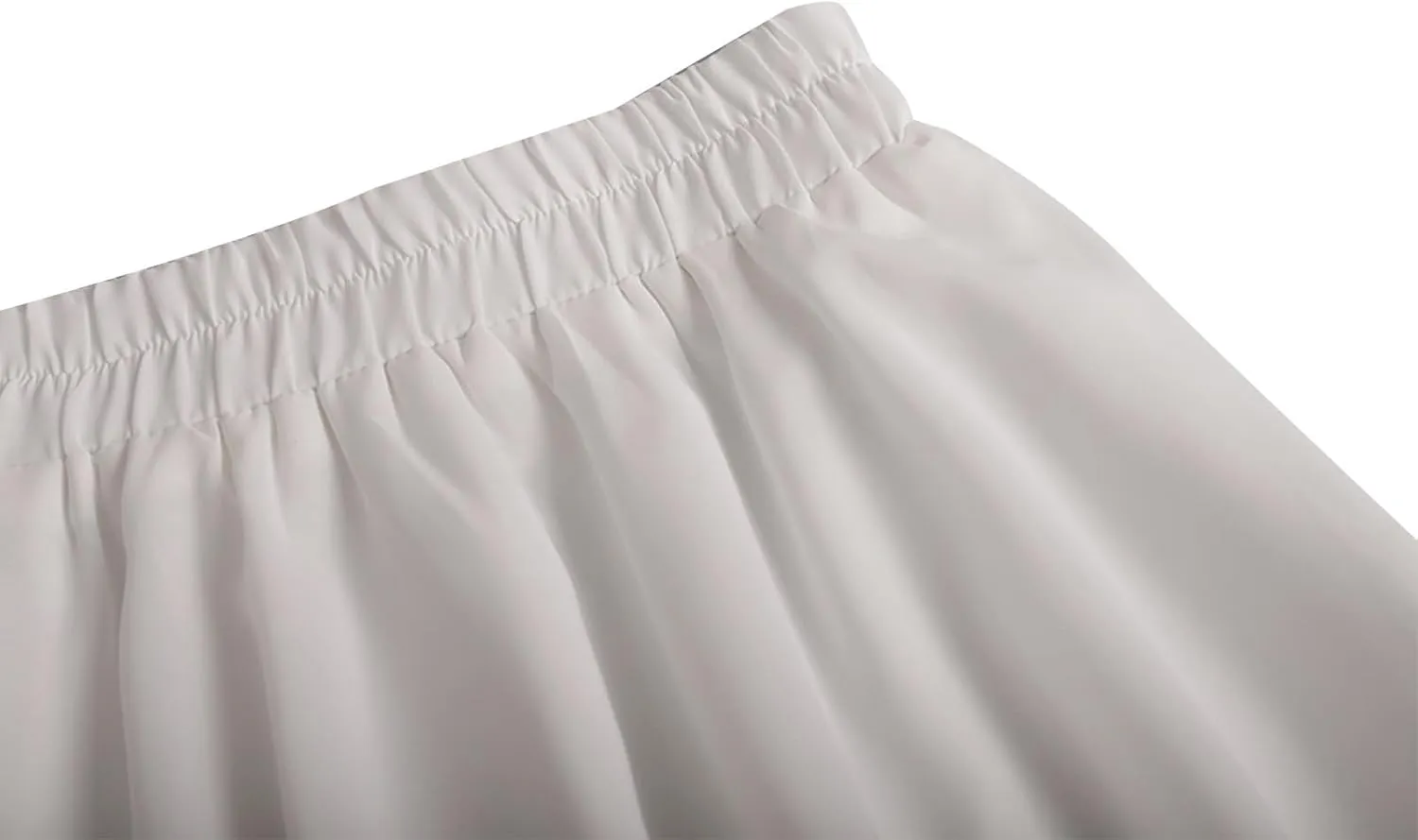 Lmdudan 2025 Summer Pleated Skirt for Women Casual Boho Ruffle Mini Skirts High Waist Skirts Athletic Tennis Shorts Skirt