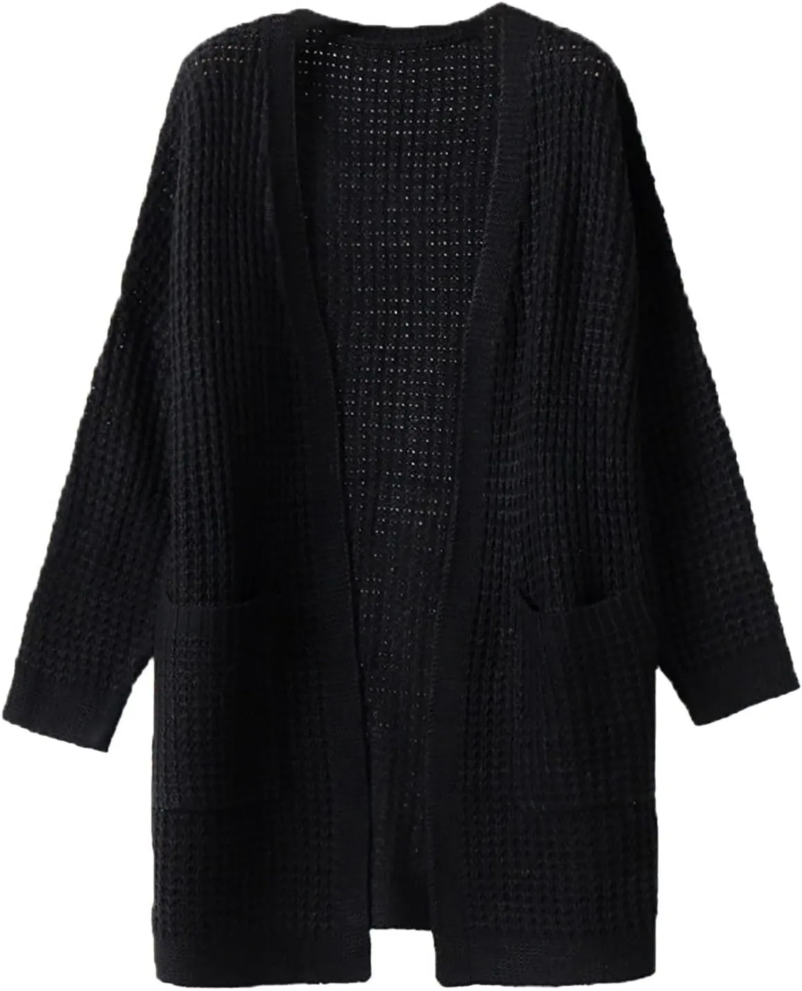 Long Cardigans for Women Long Sleeve Lightweight Cardigan Sweaters with Pockets Fall Open Front Chunky Knit Cardigan