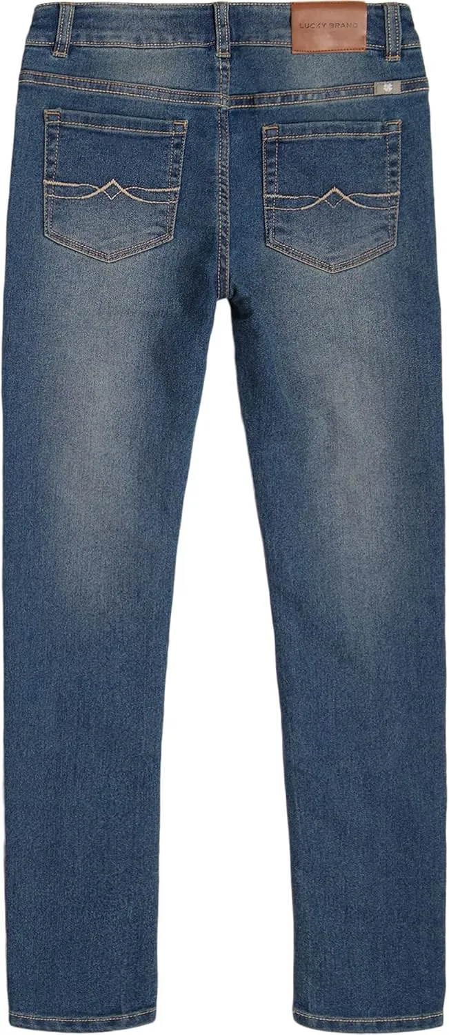 Lucky Brand Girls' Skinny Fit 5-pocket Stretch Denim Jeans