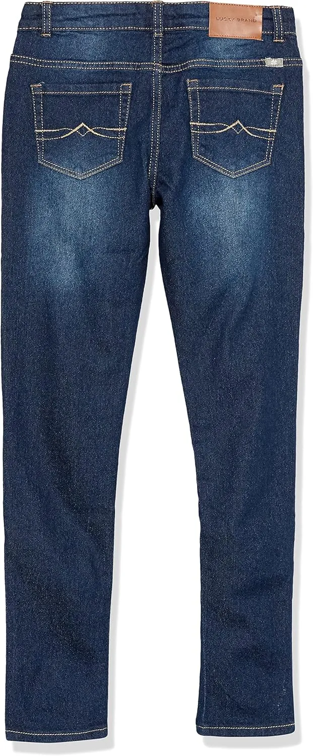 Lucky Brand Girls' Skinny Fit 5-pocket Stretch Denim Jeans