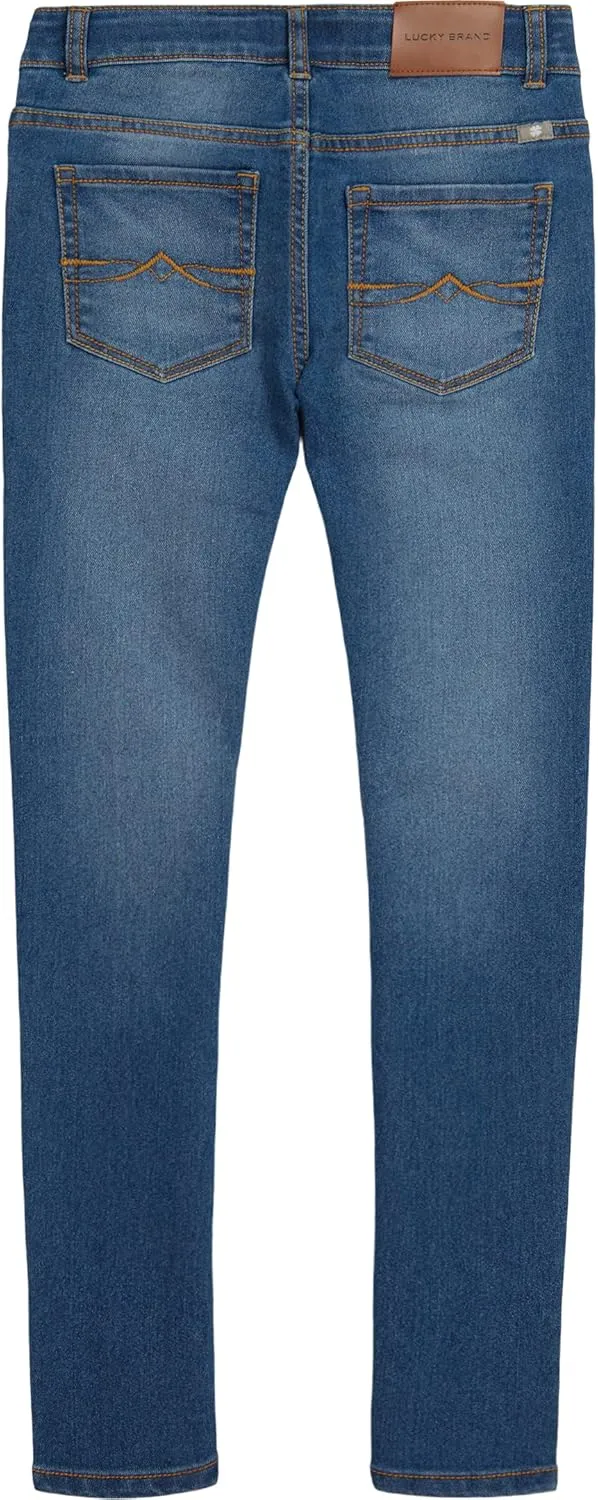 Lucky Brand Girls' Skinny Fit 5-pocket Stretch Denim Jeans