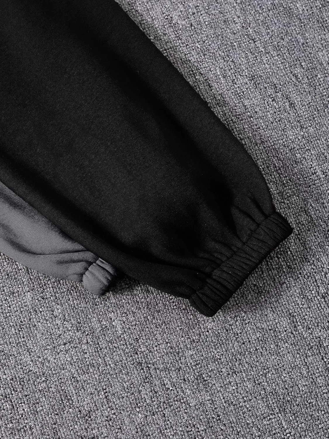 MakeMeChic Women's 4pack Thermal Lined Jogger Sweatpants Workout Running Lounge Pants