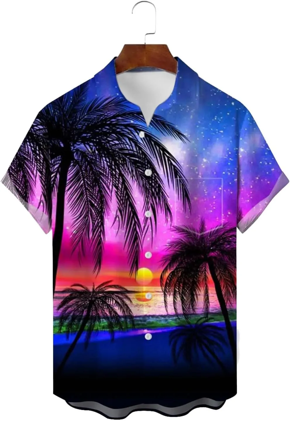 Men Hawaiian Shirts Button Down Tropical Holiday Beach Shirts Tropical Shirts for Men Custom Hawaiian Shirt for Men
