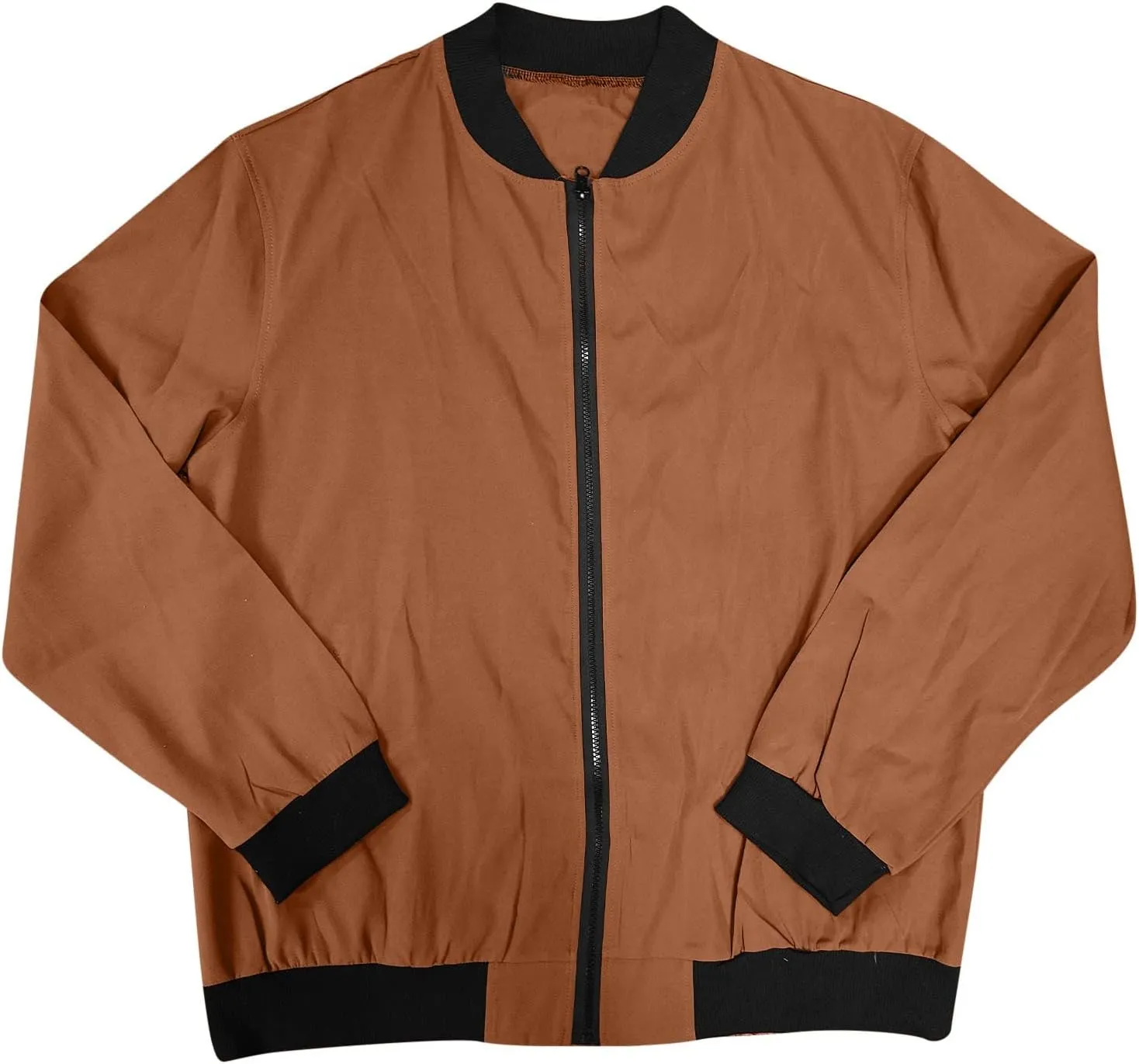 Mens Bomber Jacket Lightweight Slim Fit Softshell Windbreaker