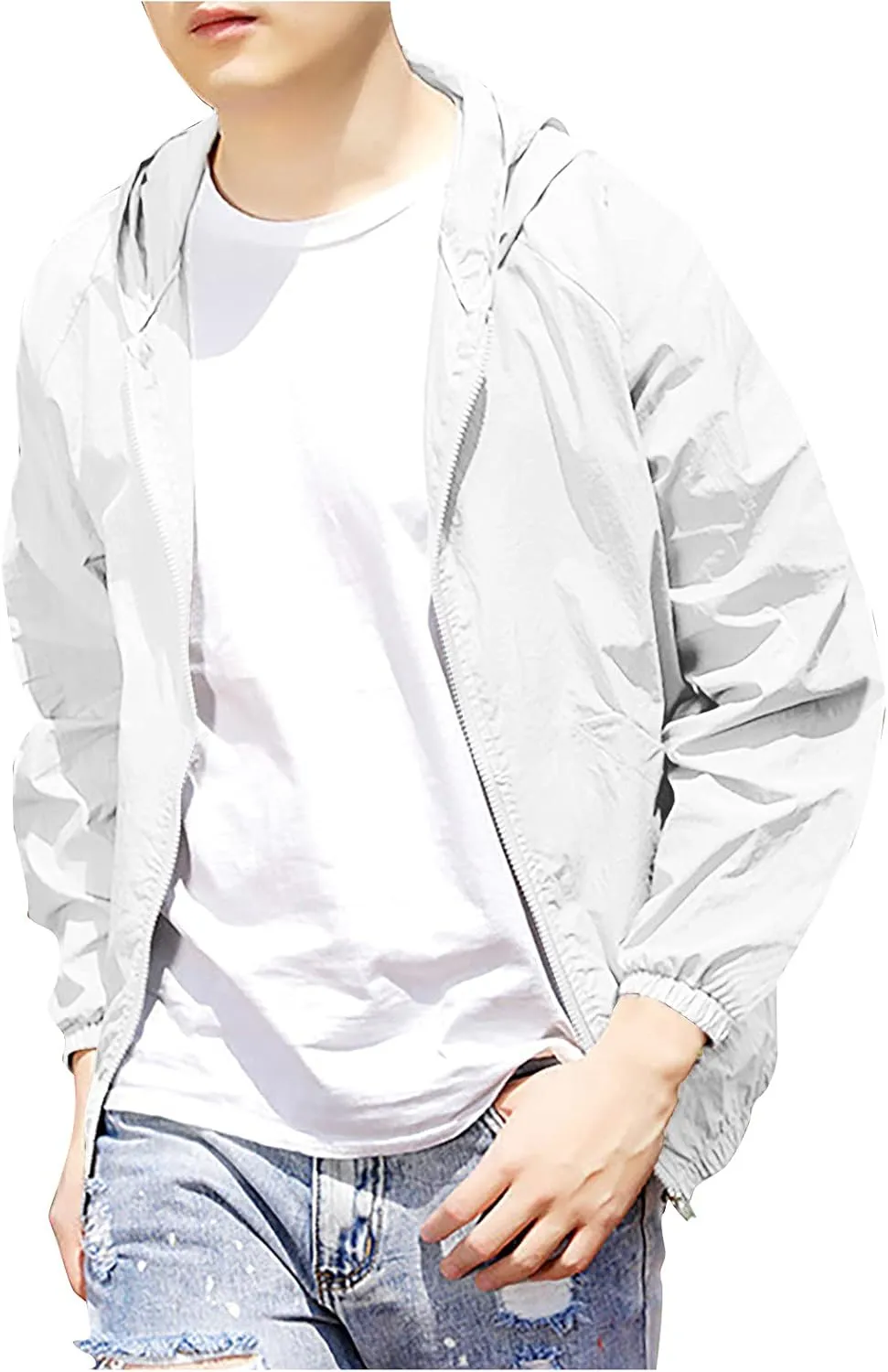 Men's Bomber Jacket Warm Waterproof Puffer Jacket Hooded Windproof Winter Coat Jacket, M-7XL
