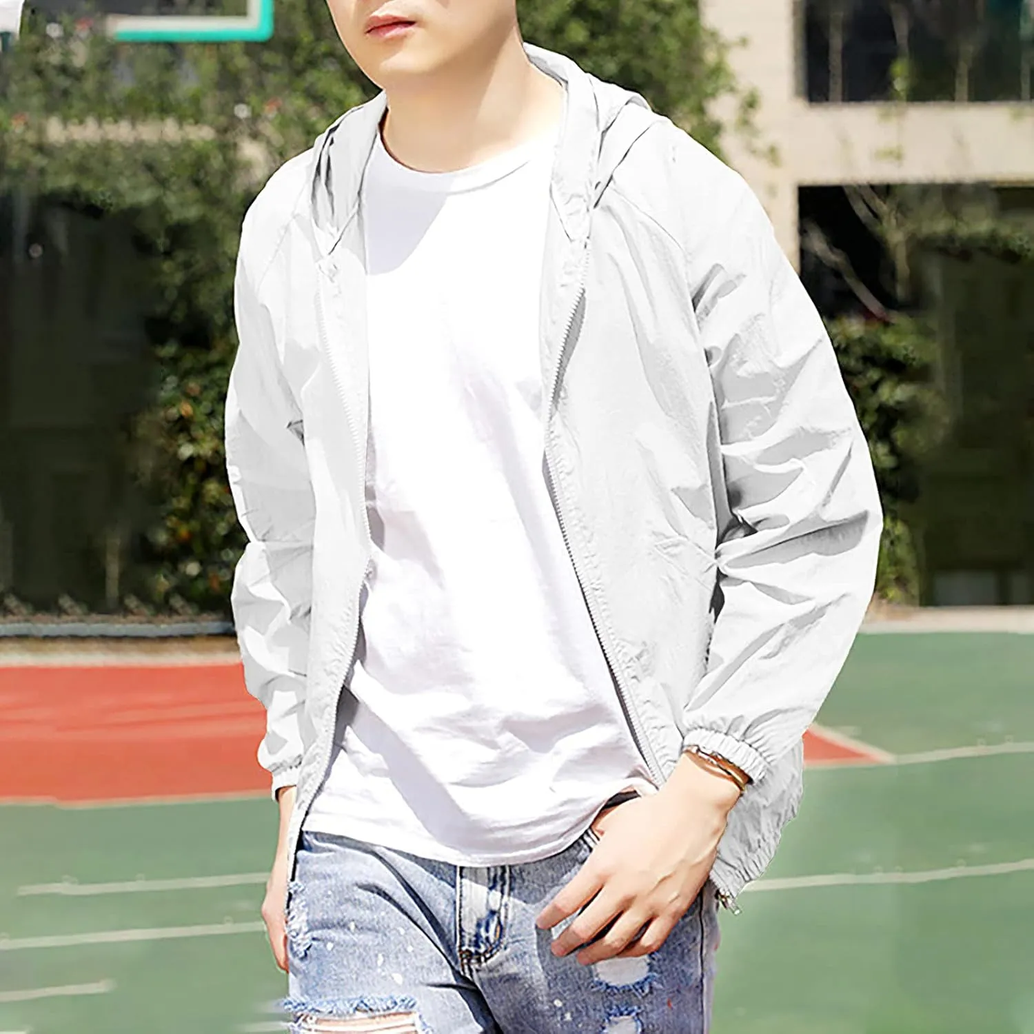 Men's Bomber Jacket Warm Waterproof Puffer Jacket Hooded Windproof Winter Coat Jacket, M-7XL