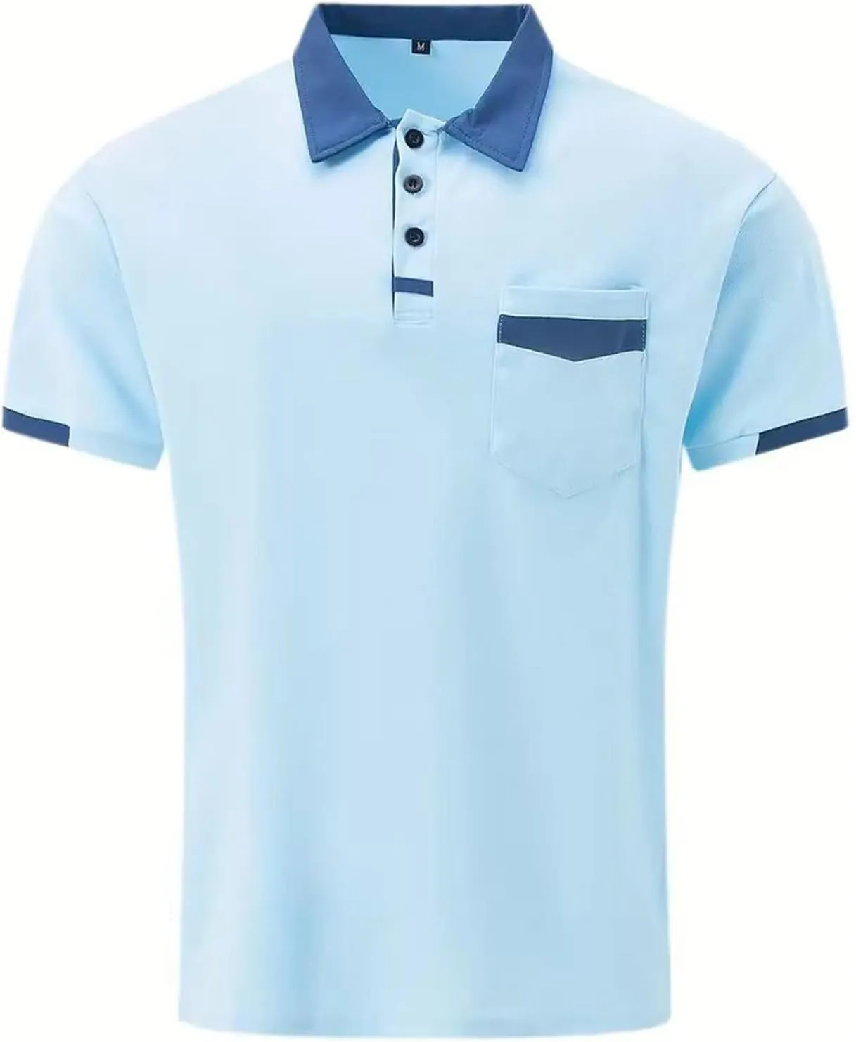 Men's Button Down Shirts Short Sleeve Casual Shirts Summer Beach Shirts Vacation Wedding Muscle Golf Shirts with Pocket