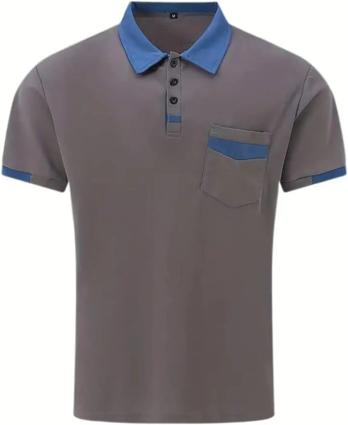Men's Button Down Shirts Short Sleeve Casual Shirts Summer Beach Shirts Vacation Wedding Muscle Golf Shirts with Pocket