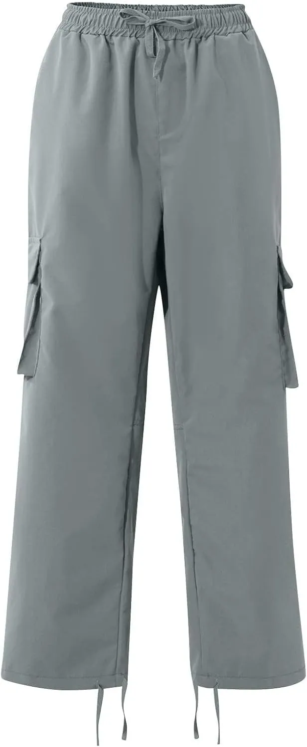 Mens Cargo Pants Relaxed Fit Casual Outdoor Athletic Cotton Joggers Lightweight Camping Hiking Pants with Pockets