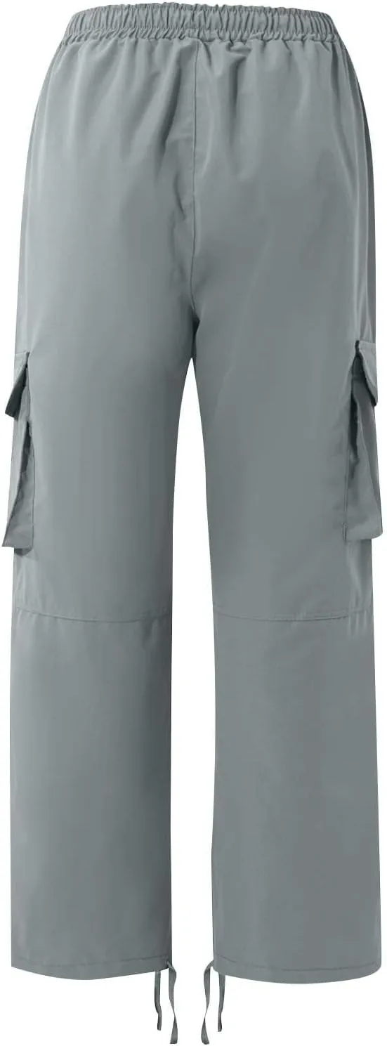 Mens Cargo Pants Relaxed Fit Casual Outdoor Athletic Cotton Joggers Lightweight Camping Hiking Pants with Pockets