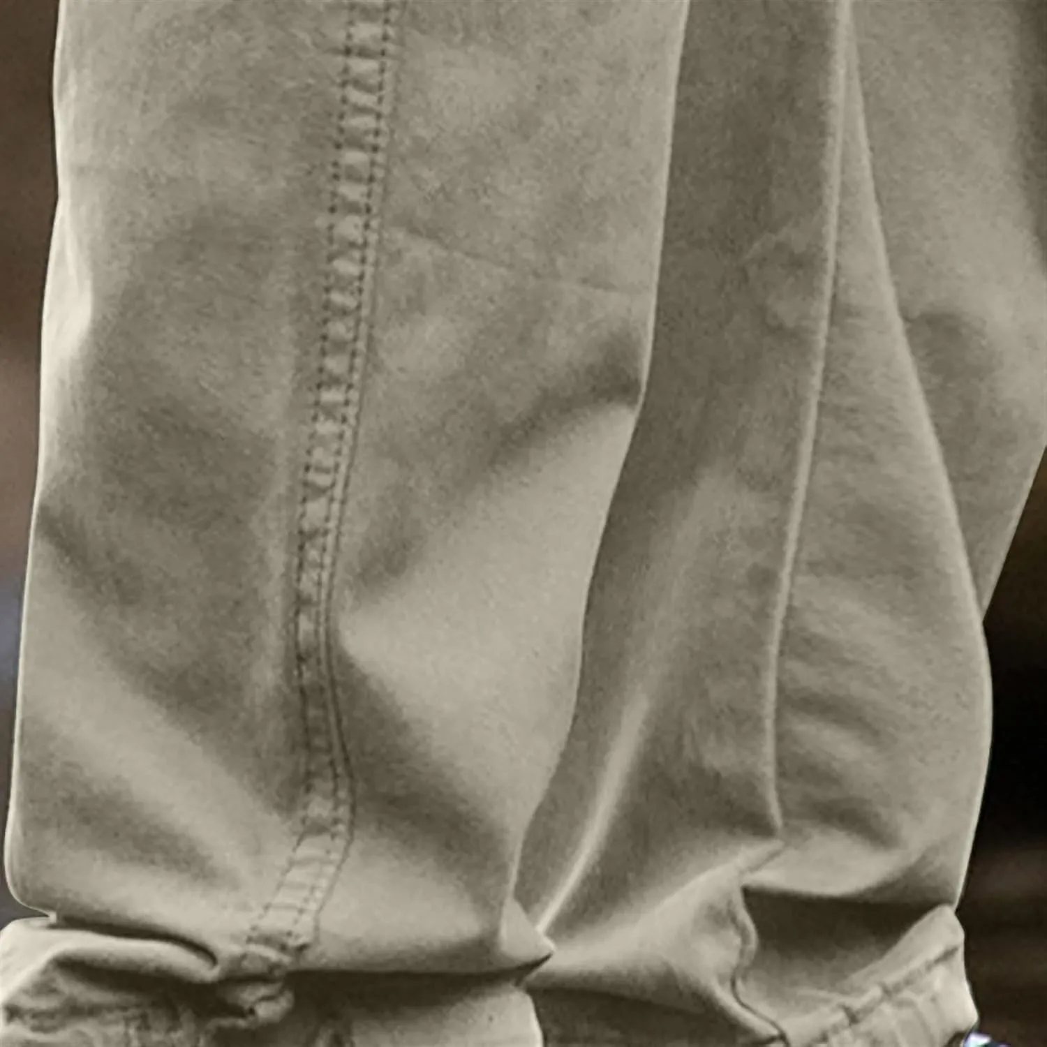 Mens Casual Cargo Pants Elastic Waist Stretch Drawstring Relaxed Fit Jogger Pants Classic Gym Hiking Workout Trousers